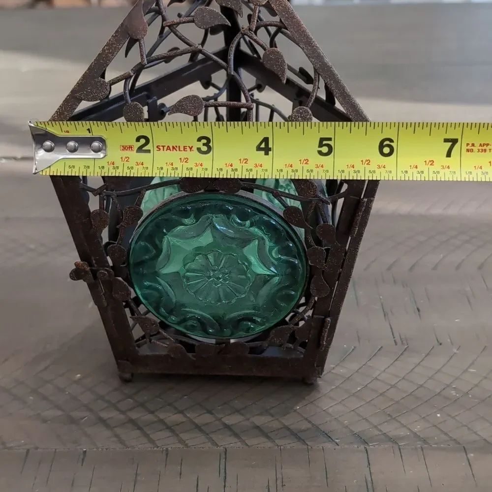Vintage 1990’s PartyLite Retired La Rosetta Hanging Lantern - Picture 7 of 7